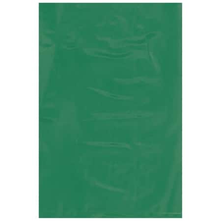 Bsc Preferred 6 x 9'' - 2 Mil Green Flat Poly Bags, 1000PK BUY04001338